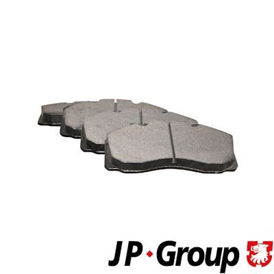 JP GROUP 1363601910 Brake pad set prepared for wear indicator
