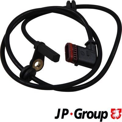 JP GROUP 1397101000 ABS sensor Rear Axle Left, Rear Axle Right, Active sensor, 2-pin connector, 985mm