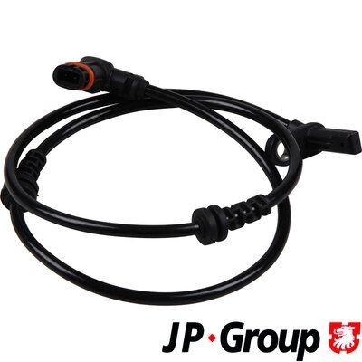 JP GROUP 1397101100 ABS sensor Front Axle Left, Front Axle Right, Hall Sensor, 2-pin connector, 765mm