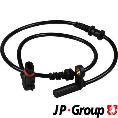 JP GROUP 1397101200 ABS sensor Front Axle Left, Front Axle Right, Hall Sensor, 2-pin connector