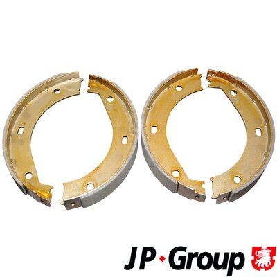 JP GROUP 1463900710 Brake Shoe Set Rear Axle, 180 x 25 mm