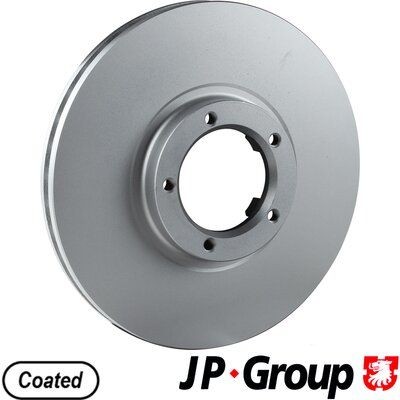 1563100300 JP GROUP Front Axle, 270x24,5mm, 5, Vented, Coated Ø: 270mm, Num. of holes: 5, Brake Disc Thickness: 24,5mm Brake rotor 1563103900 buy