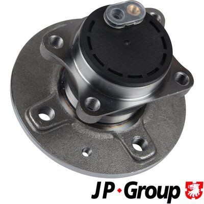 JP GROUP 3151400400 Wheel bearing kit Rear Axle Left, Rear Axle Right, with wheel bearing, with ABS sensor ring