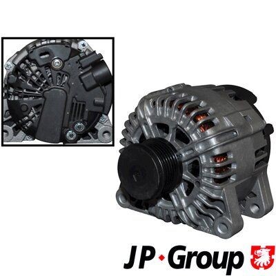 JP GROUP 3190100400 Alternator 14V, 150A, Ø 55 mm