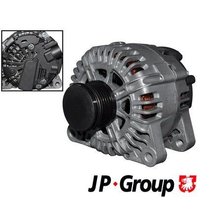 JP GROUP 3190100700 Alternator 14V, 150A, Ø 54 mm