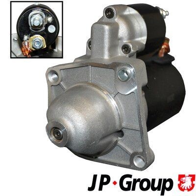 JP GROUP 3390301000 Starter motor 12V, 0,9kW