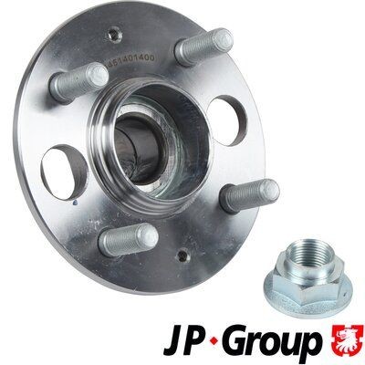 Original JP GROUP Wheel hub 3451401400 for HONDA LOGO