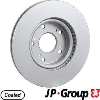 JP GROUP Brake rotors 3463100900 for HONDA FR-V, CIVIC