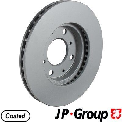 JP GROUP Brake rotors 3463101200 for HONDA LOGO, JAZZ
