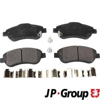 JP GROUP Disc pads rear and front HONDA CR-V 4 (RM_) new 3463600710
