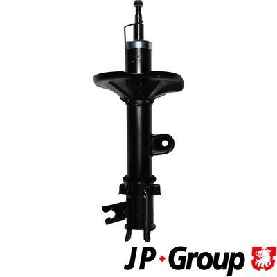 3542100770 JP GROUP Shock absorbers KIA Front Axle Left, Gas Pressure, Twin-Tube, Suspension Strut, Top pin