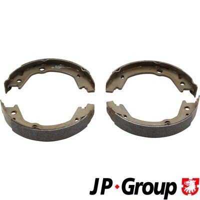 JP GROUP Rear Axle, 167 x 27 mm, without lever Width: 27mm Brake Shoes 3563901210 buy
