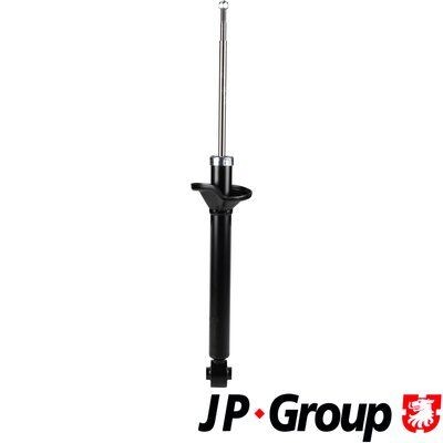 JP GROUP 3852100800 Shock absorber Rear Axle, Gas Pressure, Twin-Tube, Suspension Strut, Top pin, Bottom eye