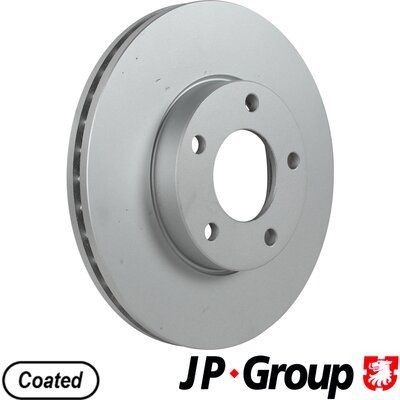 3863101309 JP GROUP Front Axle, 278x25mm, 5, Vented, Coated Ø: 278mm, Num. of holes: 5, Brake Disc Thickness: 25mm Brake rotor 3863101300 buy