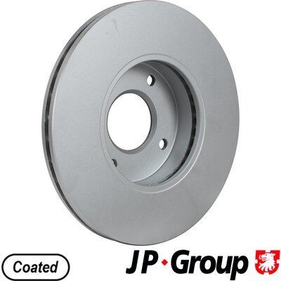 JP GROUP Brake rotors 4063101100 for NISSAN 200SX, PRIMERA, ALMERA