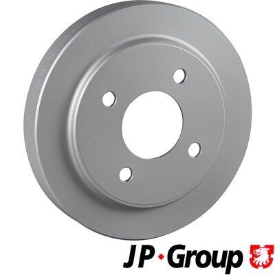 JP GROUP 4063500100 Brake Drum Rear Axle, Ø: 180mm