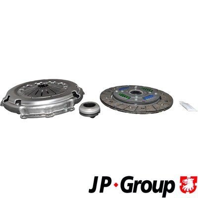 JP GROUP 4130403710 Clutch kit with clutch release bearing, 215mm