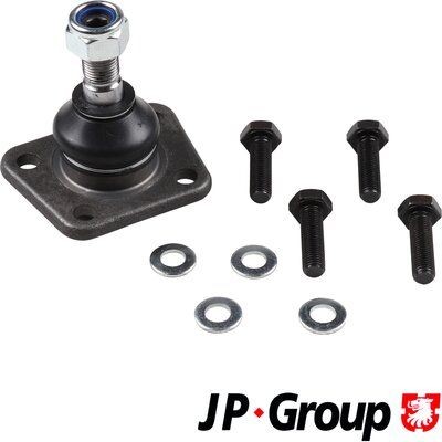 JP GROUP 4140301900 Ball Joint Front Axle Left, Front Axle Right, for control arm