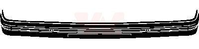 VAN WEZEL 4025570B Nárazník predný predne, sivý Peugeot originálnej kvality