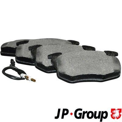 Original JP GROUP 4163602819 Brake pad set 4163602810 for RENAULT 18