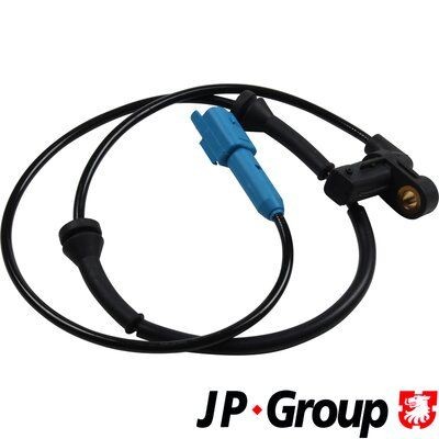 JP GROUP 4197101600 ABS sensor Front Axle Left, Front Axle Right, Hall Sensor, 2-pin connector, 740mm