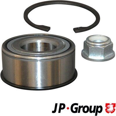 4341300910 JP GROUP Wheel bearings RENAULT with fastening material, 84 mm