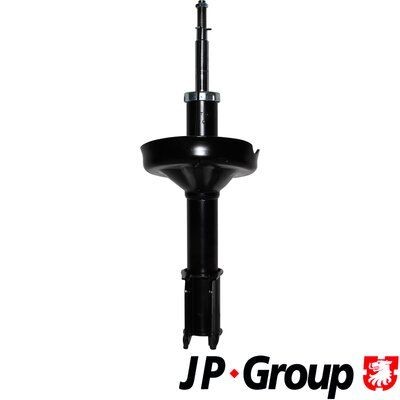 JP GROUP 4342102500 Shock absorber Front Axle, Gas Pressure, Twin-Tube, Suspension Strut, Top pin