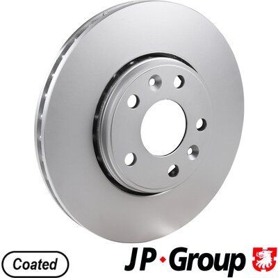 Renault MEGANE Brake discs 12909501 JP GROUP 4363101800 online buy