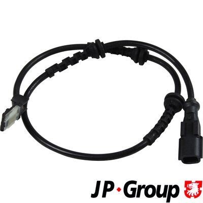 JP GROUP 4397100500 ABS sensor Front Axle Left, Front Axle Right, Hall Sensor, 2-pin connector, 590mm