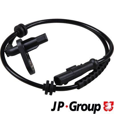 JP GROUP 4397101080 ABS sensor Rear Axle Right, Hall Sensor, 660mm, 2
