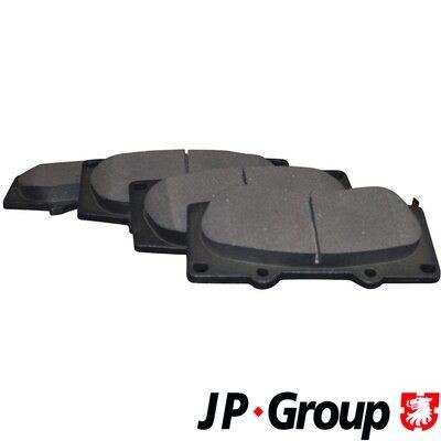 Great value for money - JP GROUP Brake pad set 4863600710