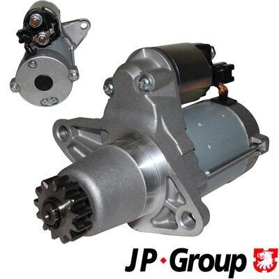 JP GROUP 4890301100 Starter motor 12V, 1,6kW, Number of Teeth: 13