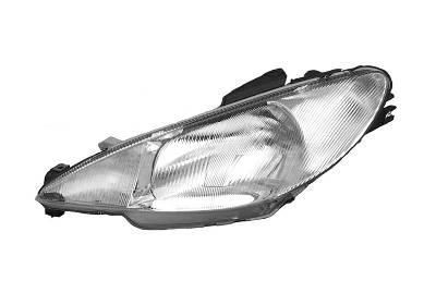 4028962 VAN WEZEL Headlight SMART Right, H4, white, with indicator, for right-hand traffic, without motor for headlamp levelling, P43t