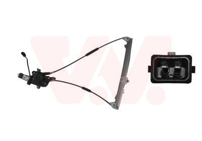 VAN WEZEL 4036262 Window regulator Right Front, Operating Mode: Electric, with electric motor