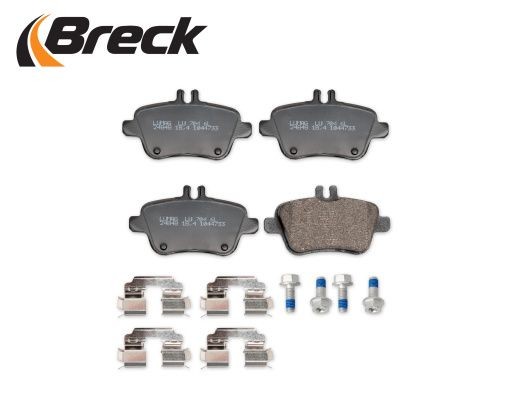 248480070400 Disc brake pads BRECK 24848 00 704 00 review and test