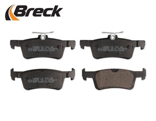258410070400 Disc brake pads BRECK 25841 00 704 00 review and test