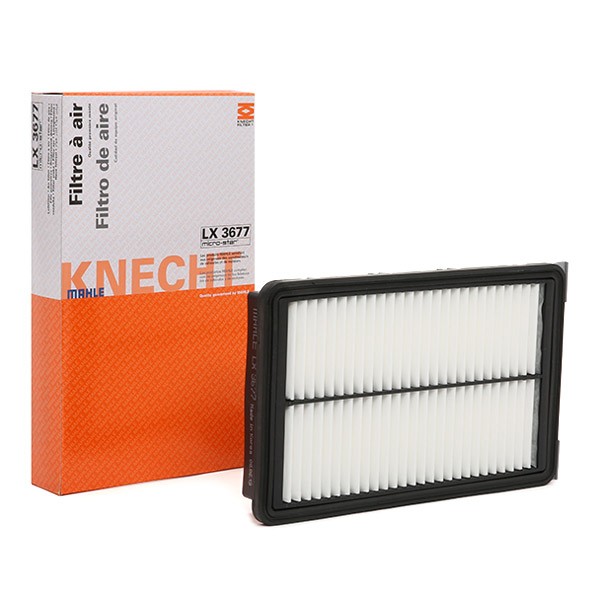 MAHLE ORIGINAL LX 3677 Air filter 42,5mm, 171mm, 286,5mm, Filter Insert