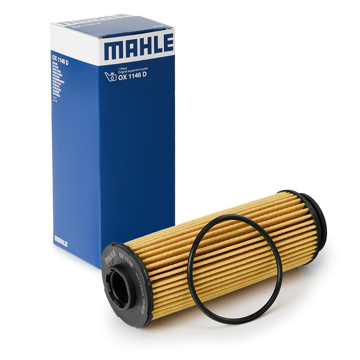 MAHLE ORIGINAL OX 1146D Engine oil filter Filter Insert