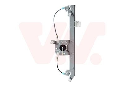 VAN WEZEL 4328268 Window regulator Right Rear, Operating Mode: Electric, without electric motor