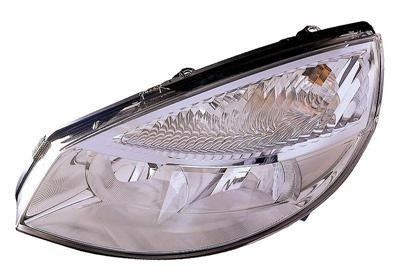 VAN WEZEL 4328961 Headlight Left, H7, H1, Crystal clear, for right-hand traffic, without motor for headlamp levelling, PX26d