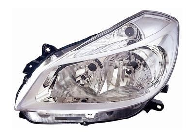 VAN WEZEL 4331961 Headlight Left, H7/H7, Crystal clear, for right-hand traffic, without motor for headlamp levelling, PX26d