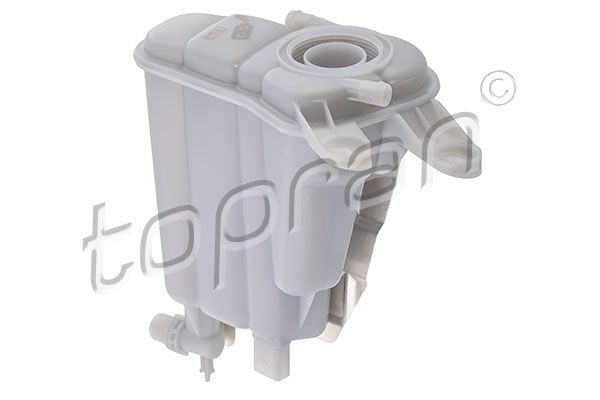 TOPRAN 116 810 Coolant expansion tank without cap, with sensor, with heat shield