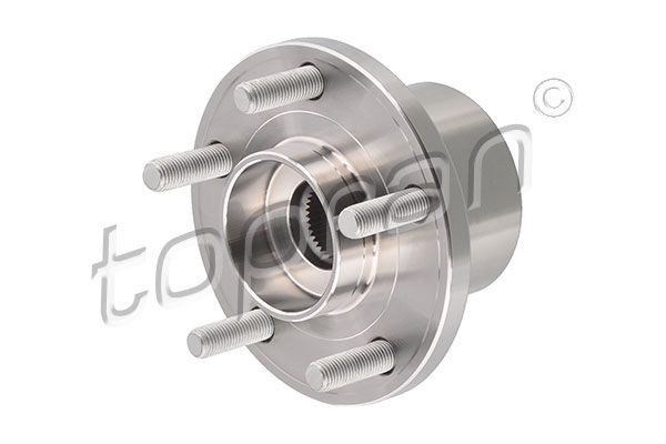 TOPRAN 304 849 Wheel Hub Wheel Bearing integrated into wheel hub, with studs, Front axle both sides