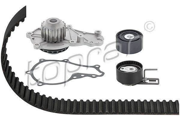 TOPRAN 305 049 Water pump and timing belt kit MAZDA experience and price