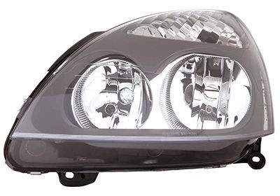 VAN WEZEL 4341963 Headlight Left, H7, H1, Crystal clear, for right-hand traffic, without motor for headlamp levelling, PX26d