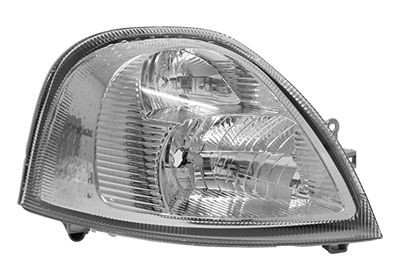 VAN WEZEL 4387962 Headlight Right, H7, H1, for right-hand traffic, with motor for headlamp levelling, PX26d