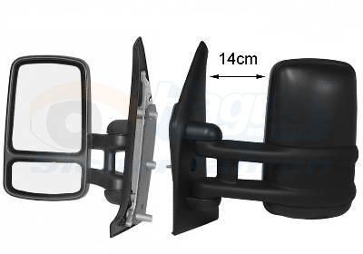 VAN WEZEL Right, adjustable, Complete Mirror, Convex, Mid-sized mirror arm Side mirror 4391812 buy