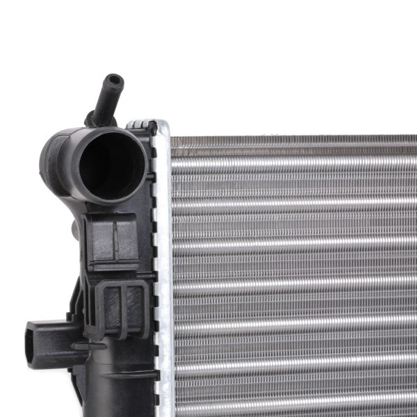 VAN WEZEL 49002037 Engine radiator Aluminium, 650 x 322 x 32 mm, with accessories, Mechanically jointed cooling fins