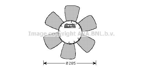 PRASCO VN7524 Fan, radiator 191 959 455 J