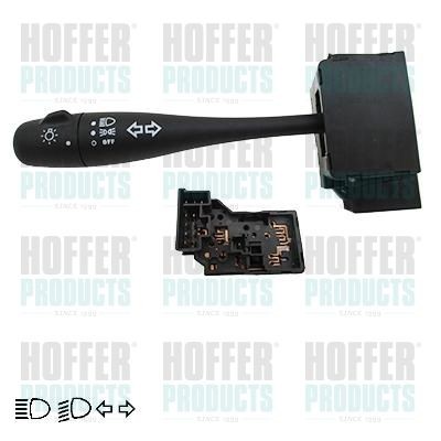 HOFFER with cornering light Number of connectors: 12, with indicator function, with light dimmer function Steering Column Switch 2103327 buy
